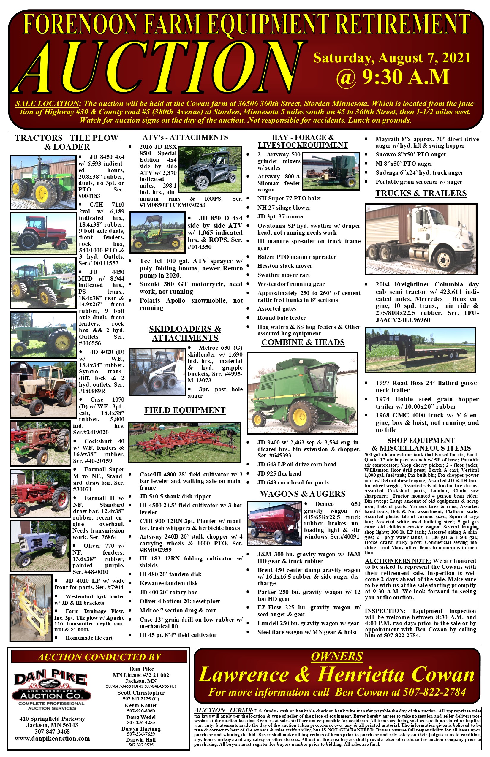 Christopher Auction, Land & Farm Services