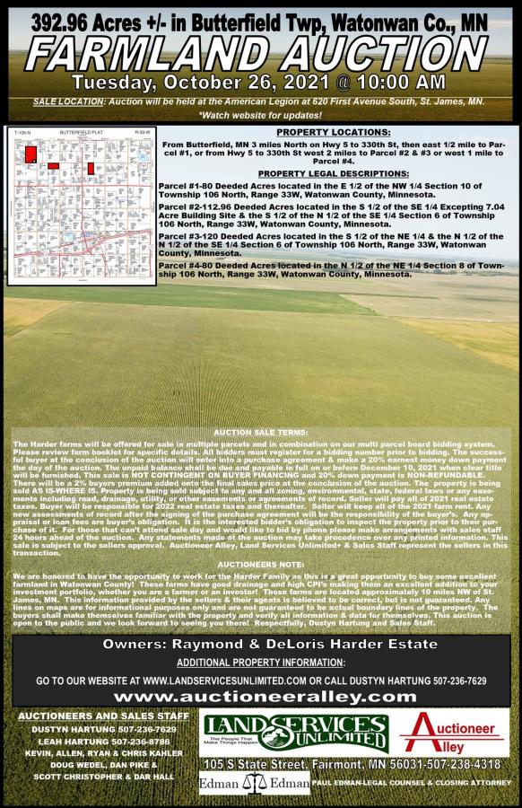 Christopher Auction, Land & Farm Services