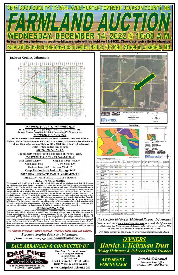 Christopher Auction, Land & Farm Services