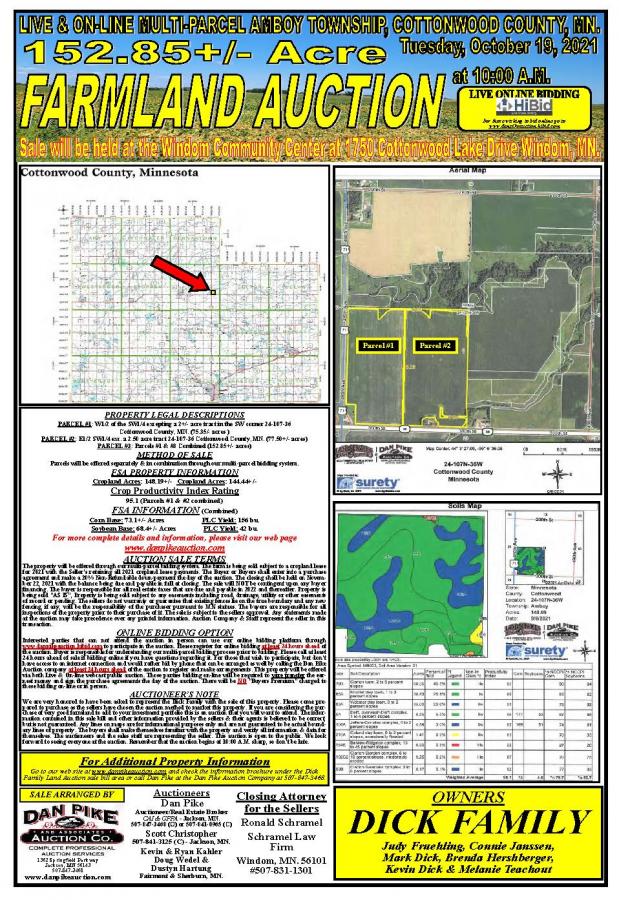 DICK FAMILY - LIVE & ONLINE MULTI-PARCEL
