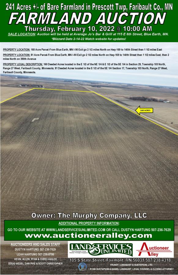 MURPHY COMPANY LLC LAND AUCTION