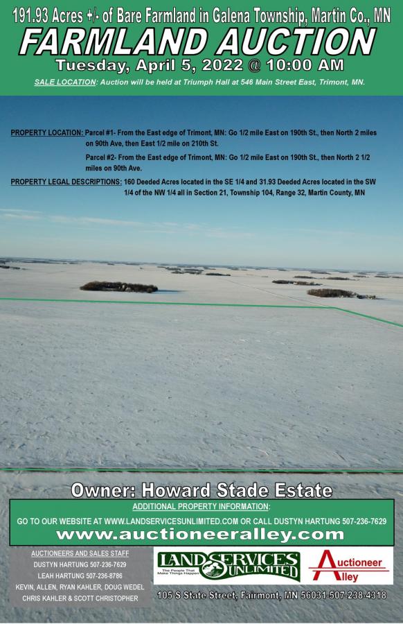 Howard Stade Estate Auction